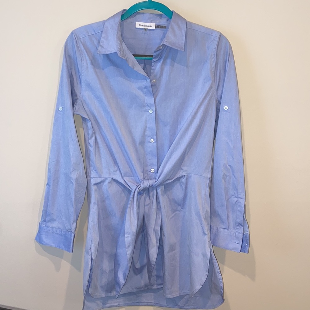 Calvin Klein Light Blue Button Down